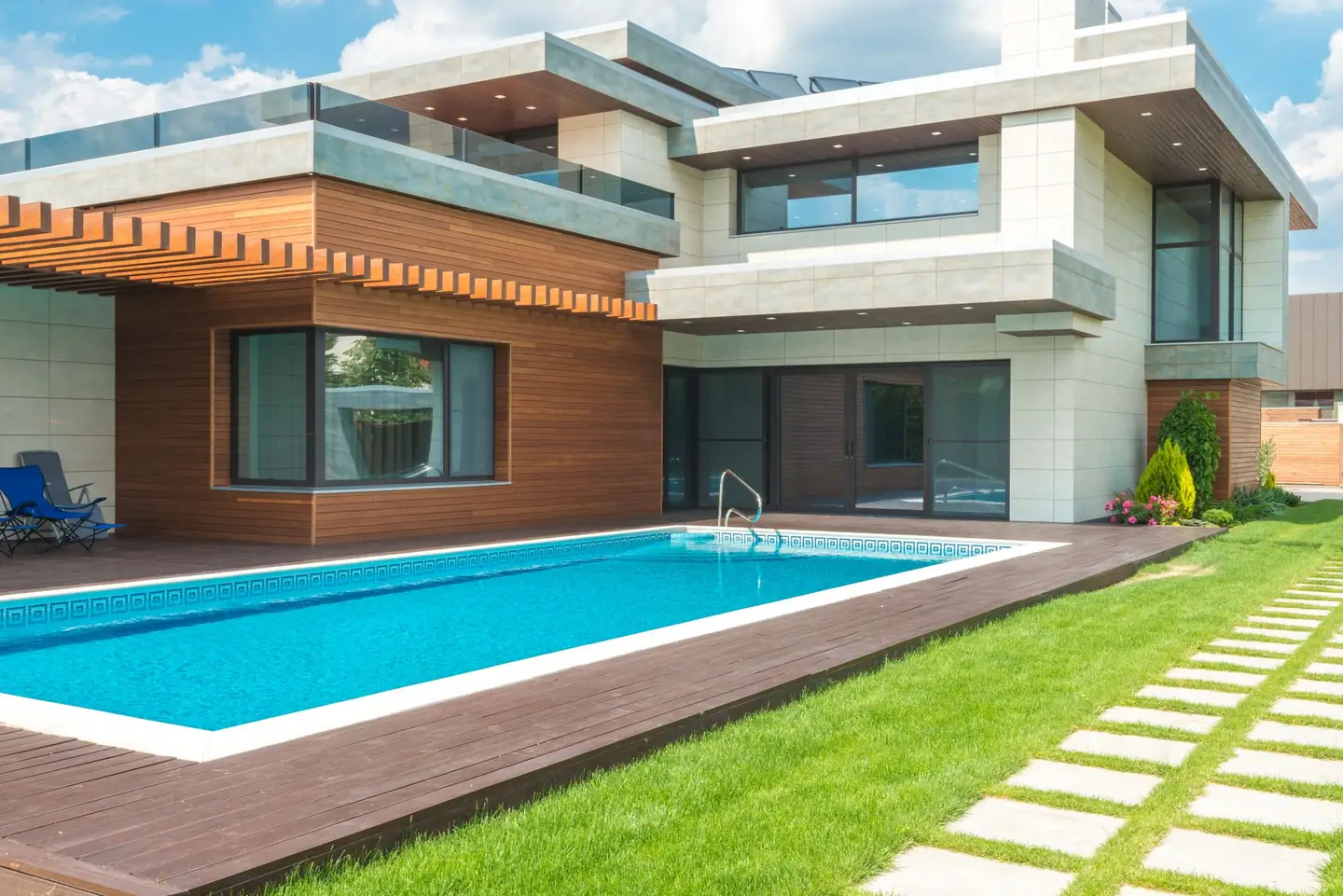 Swimming pool built in Falbrook, NSW